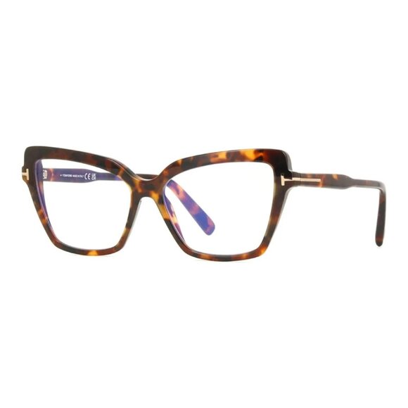 NEW TOM FORD EYEGLASSES, TF5948-B 052 HAVANA WOMEN EYEWEAR FT5948-B 052